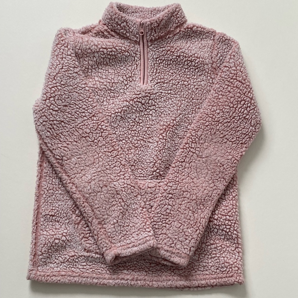 extremely me, fuzzy pink hoodie, size 14-16